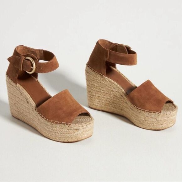 Marc Fisher LTD Alida Espadrille Wedge Sandals - Picture 1 of 9